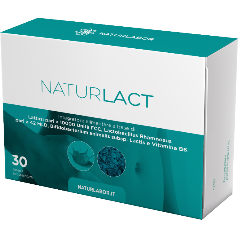NATURLACT 30CPS 500MG